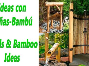 Cañas de bambu decoracion interior