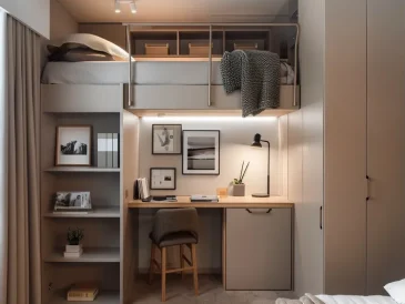 Ideas para habitación pequeña que maximizan el espacio